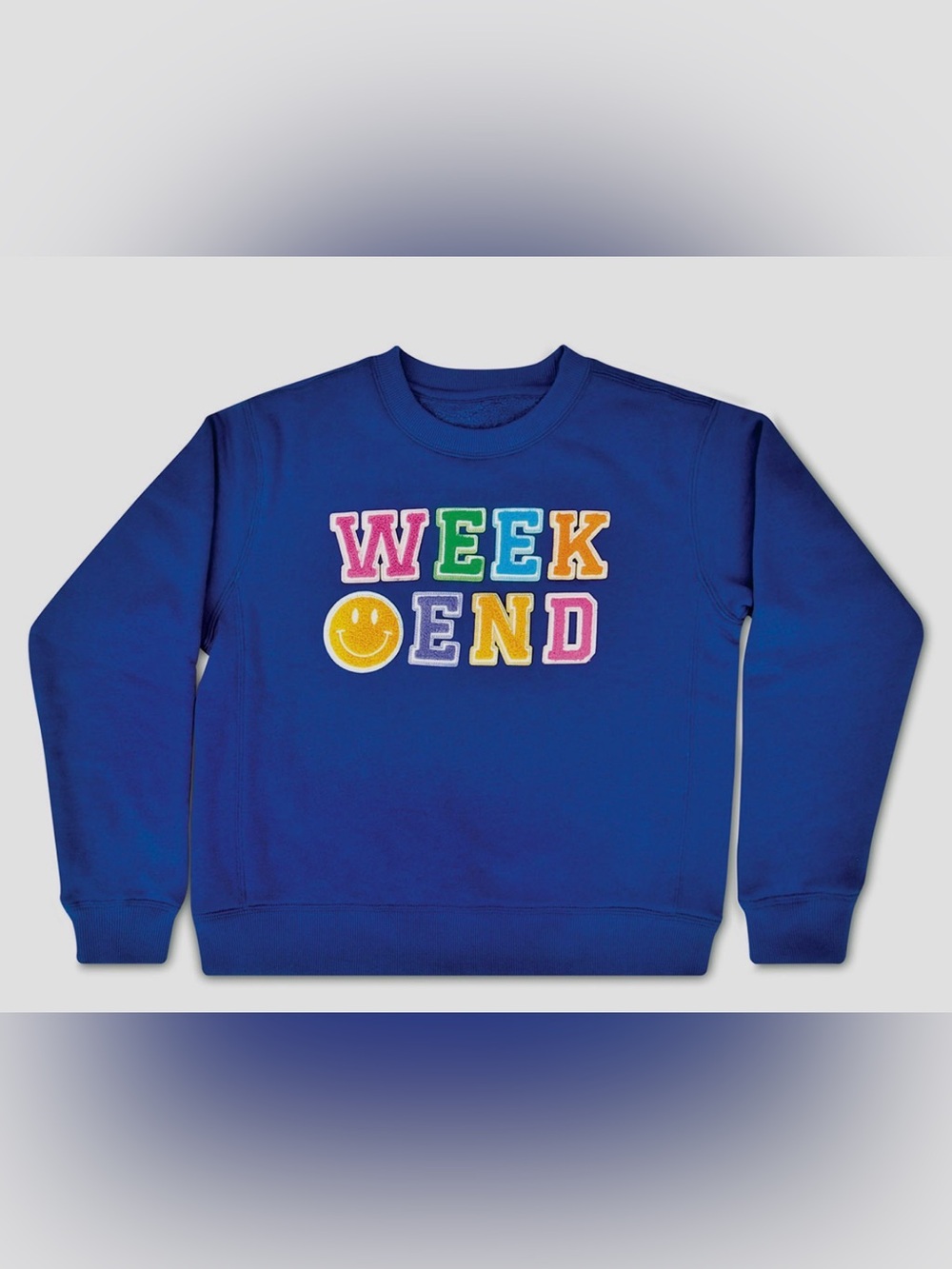 ISCREAM Girls Weekend Midnight Basic Crew Neck Sweatshirt - L (14)